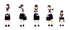 1/80th scale Super Mini Figure1 -The Sailor School Uniform Of That Day-