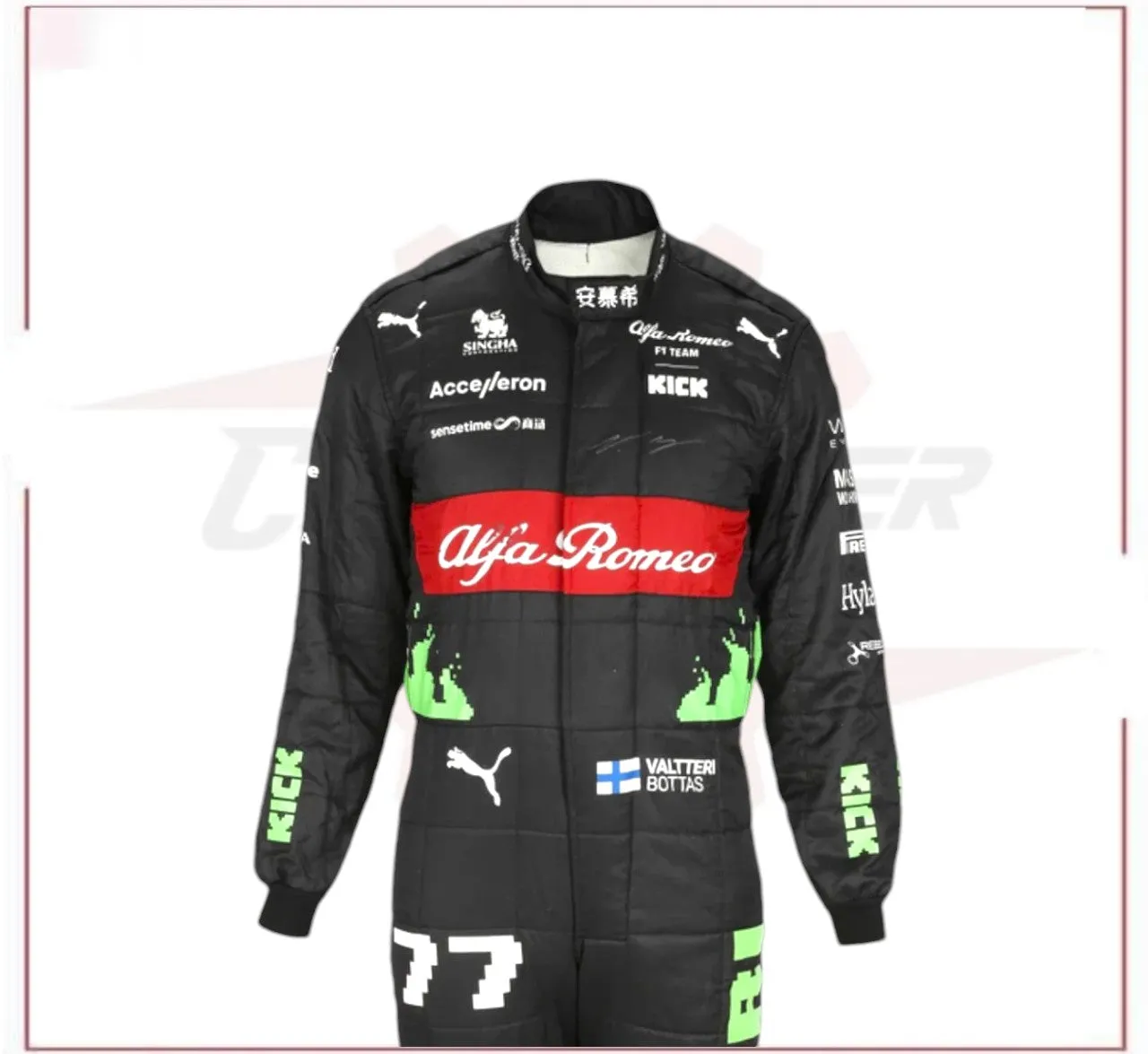 2023 Valtteri Bottas Alfa Romeo F1 Team Stake Race Suit | Belgian GP