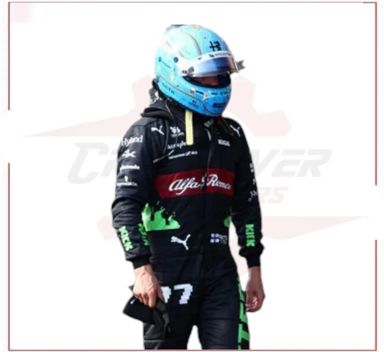 2023 Valtteri Bottas Alfa Romeo F1 Team Stake Race Suit | Belgian GP