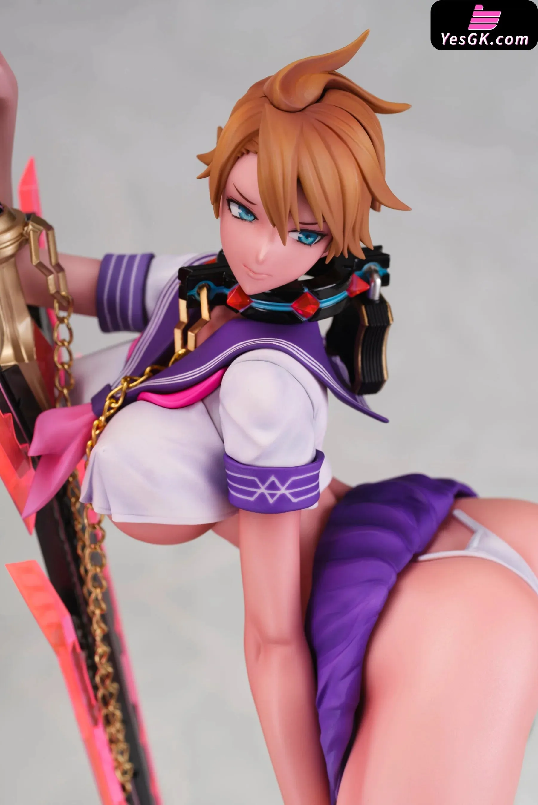 Absolute Whiteness: Magical Girl Asuka Ryui Summer Sailor Uniform Statue - DAIKI Studio [Pre-Order]