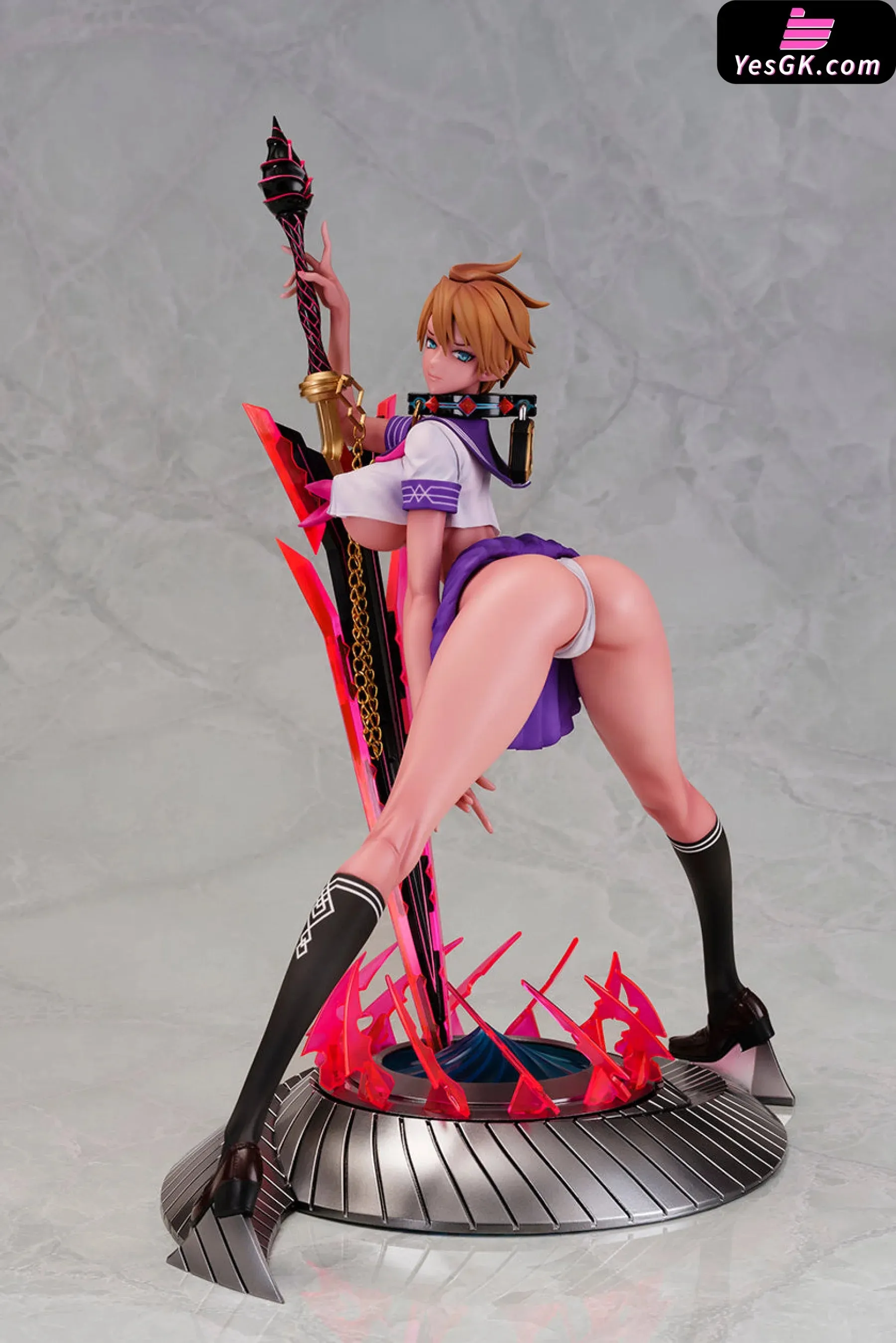 Absolute Whiteness: Magical Girl Asuka Ryui Summer Sailor Uniform Statue - DAIKI Studio [Pre-Order]