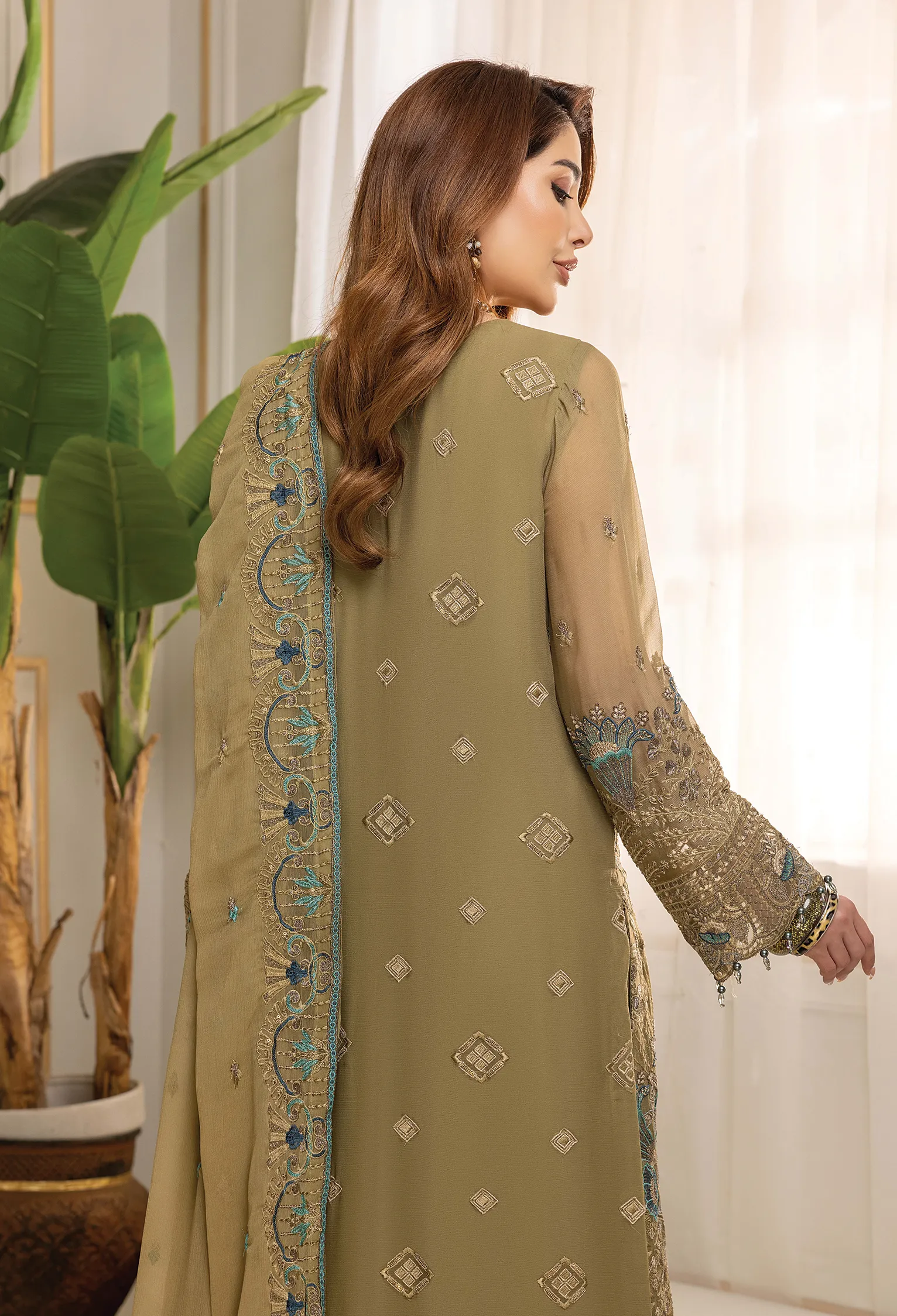 Adan's Libas Wisteria Chiffon Collection – Zaira