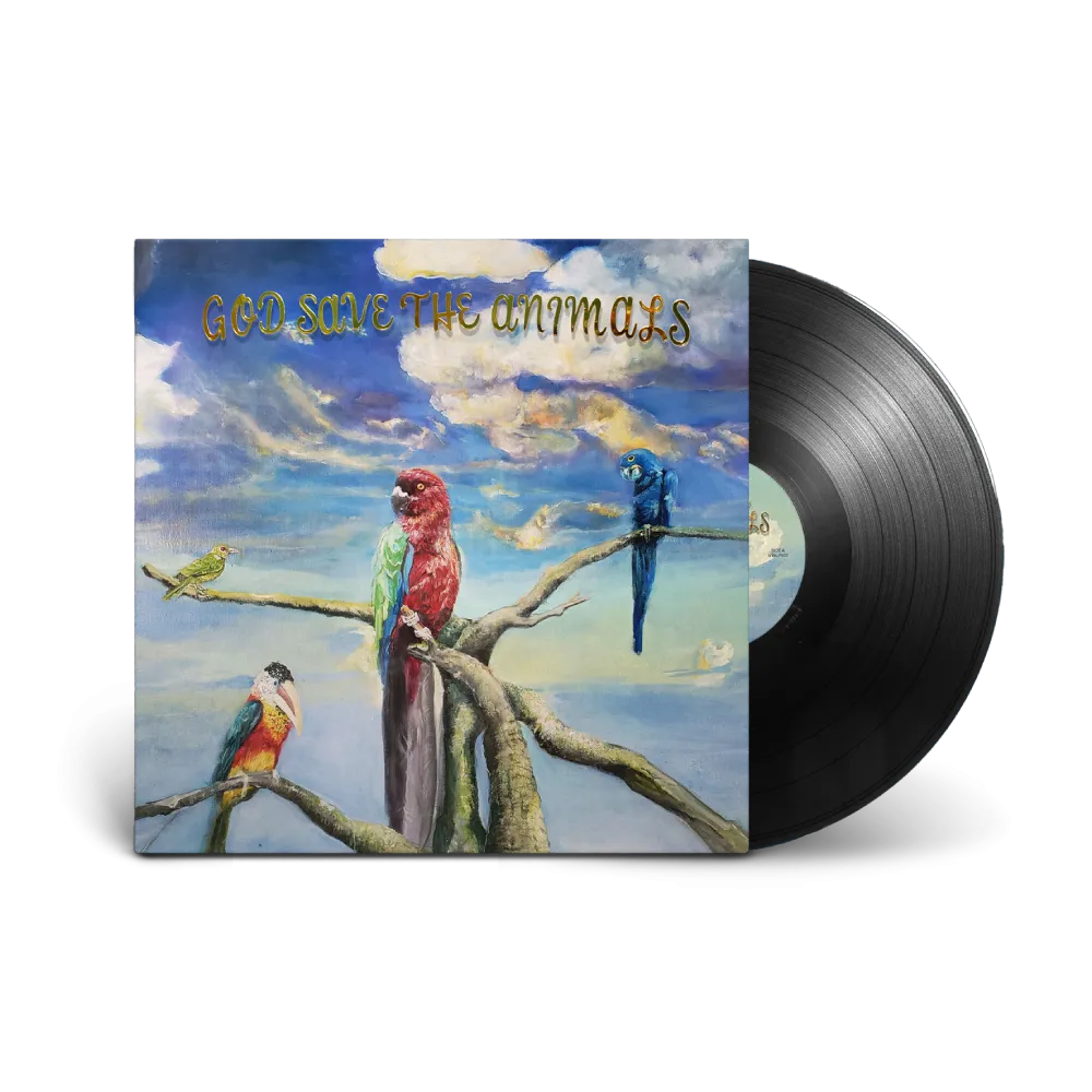 Alex G / God Save The Animals LP Standard Black Vinyl & Signed Art Print