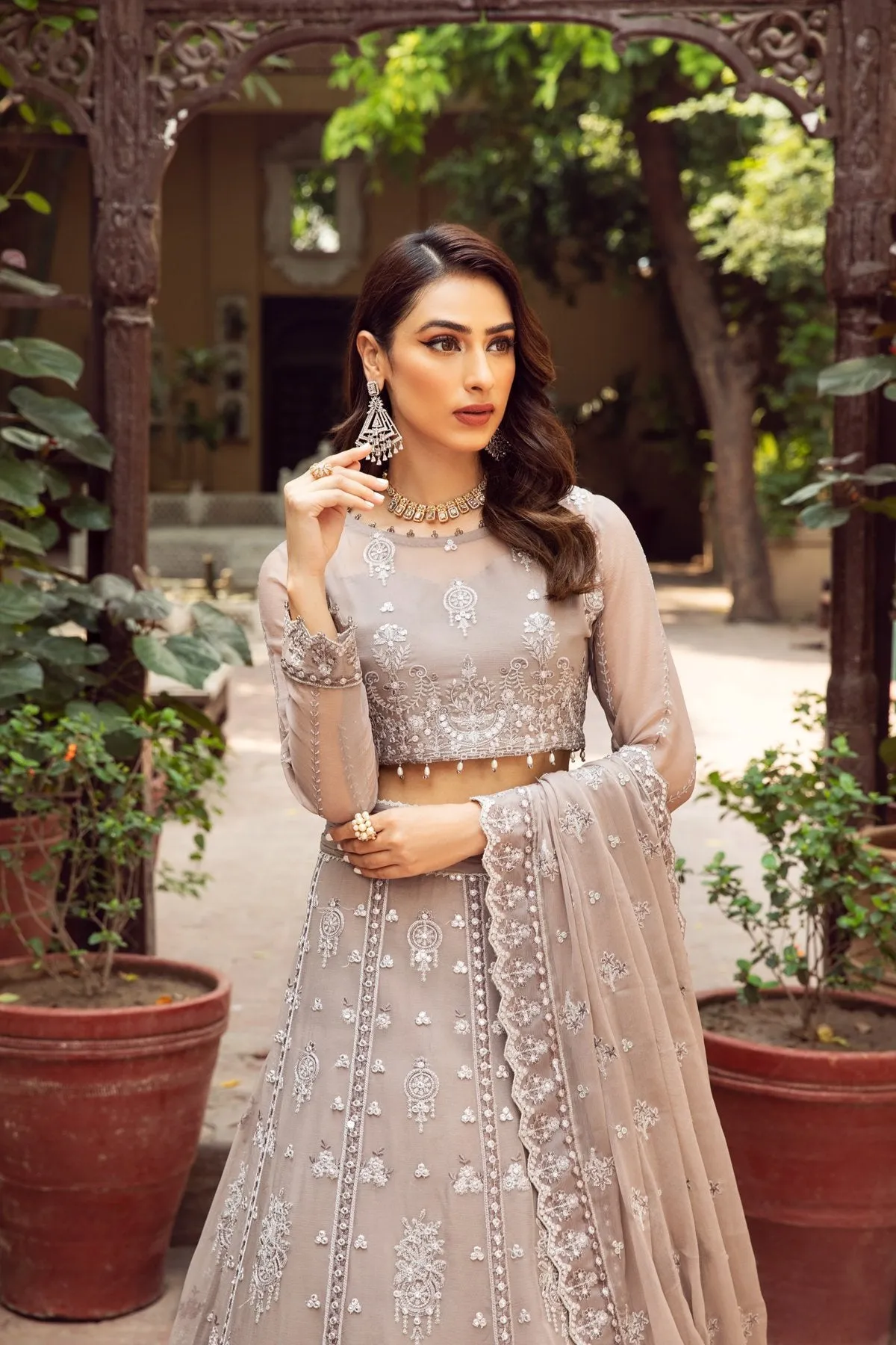 Alizeh Shahtaj Festive Embroidered Chiffon Collection '21 – Zercon