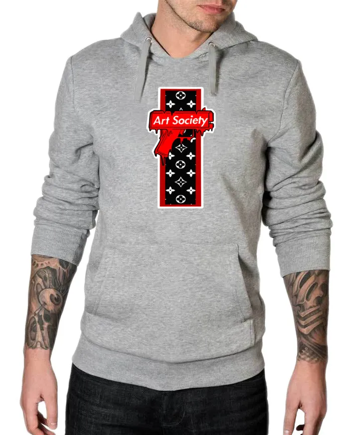 Art Society SUPER DRIP HOODIE GREY