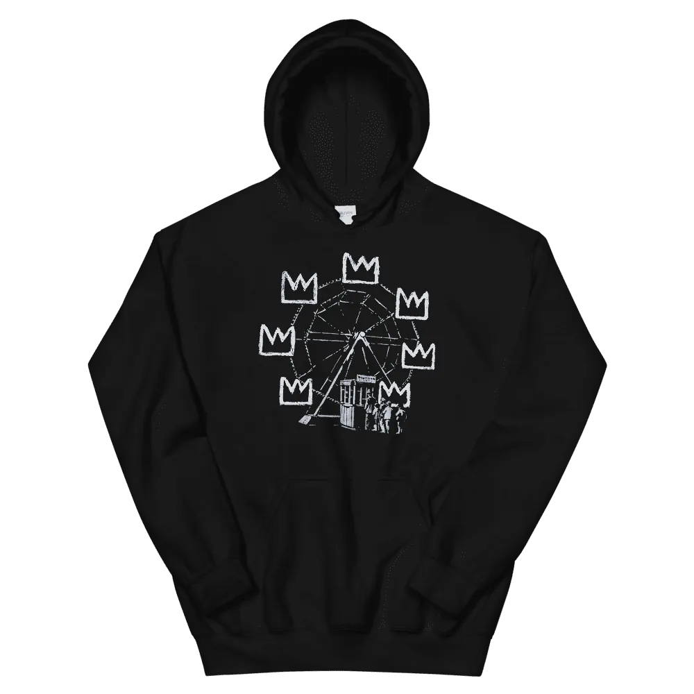 Banksy Ferris Wheel Artwork Unisex Hoodie