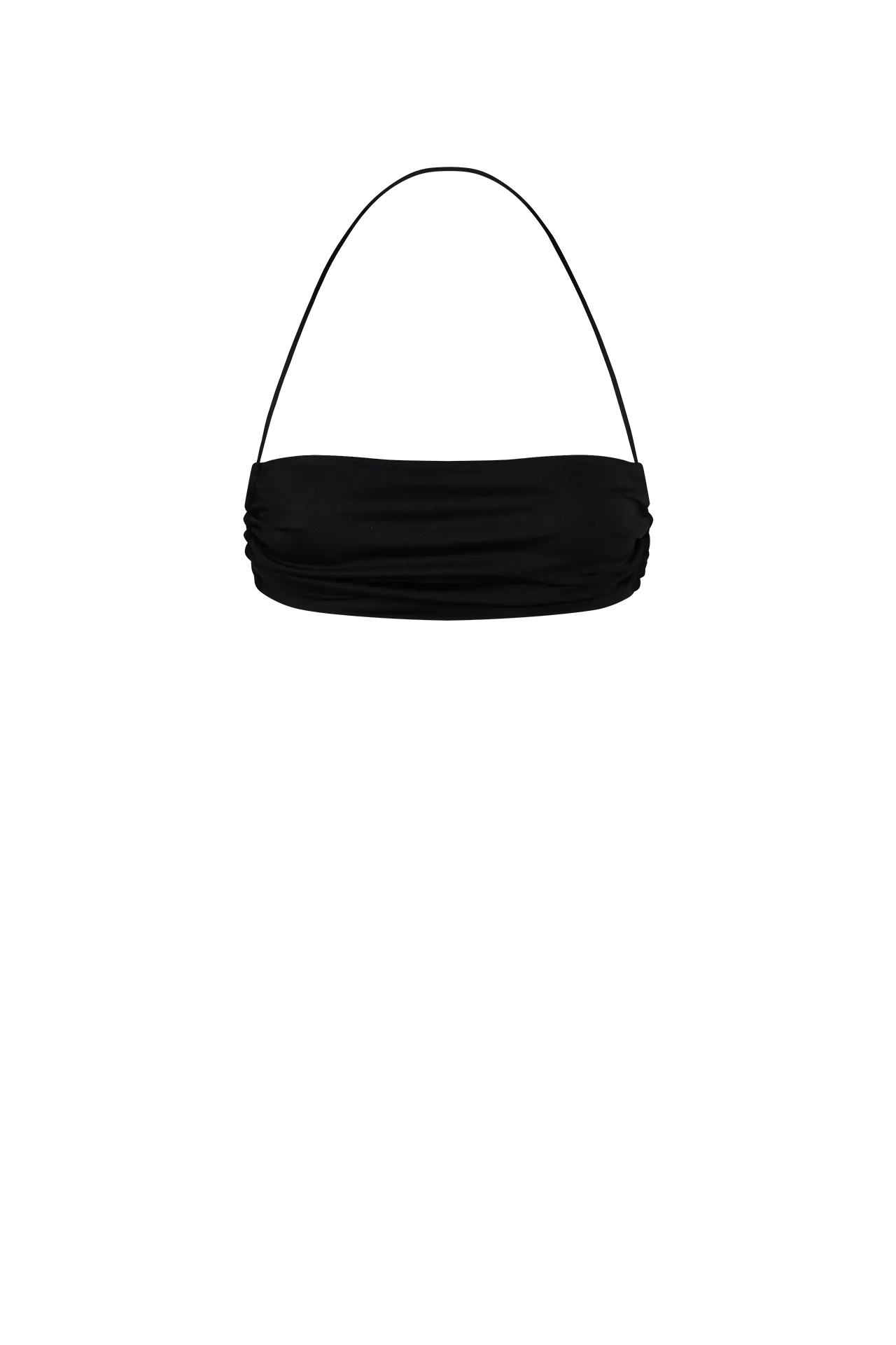 Black Adjustable Bikini Top
