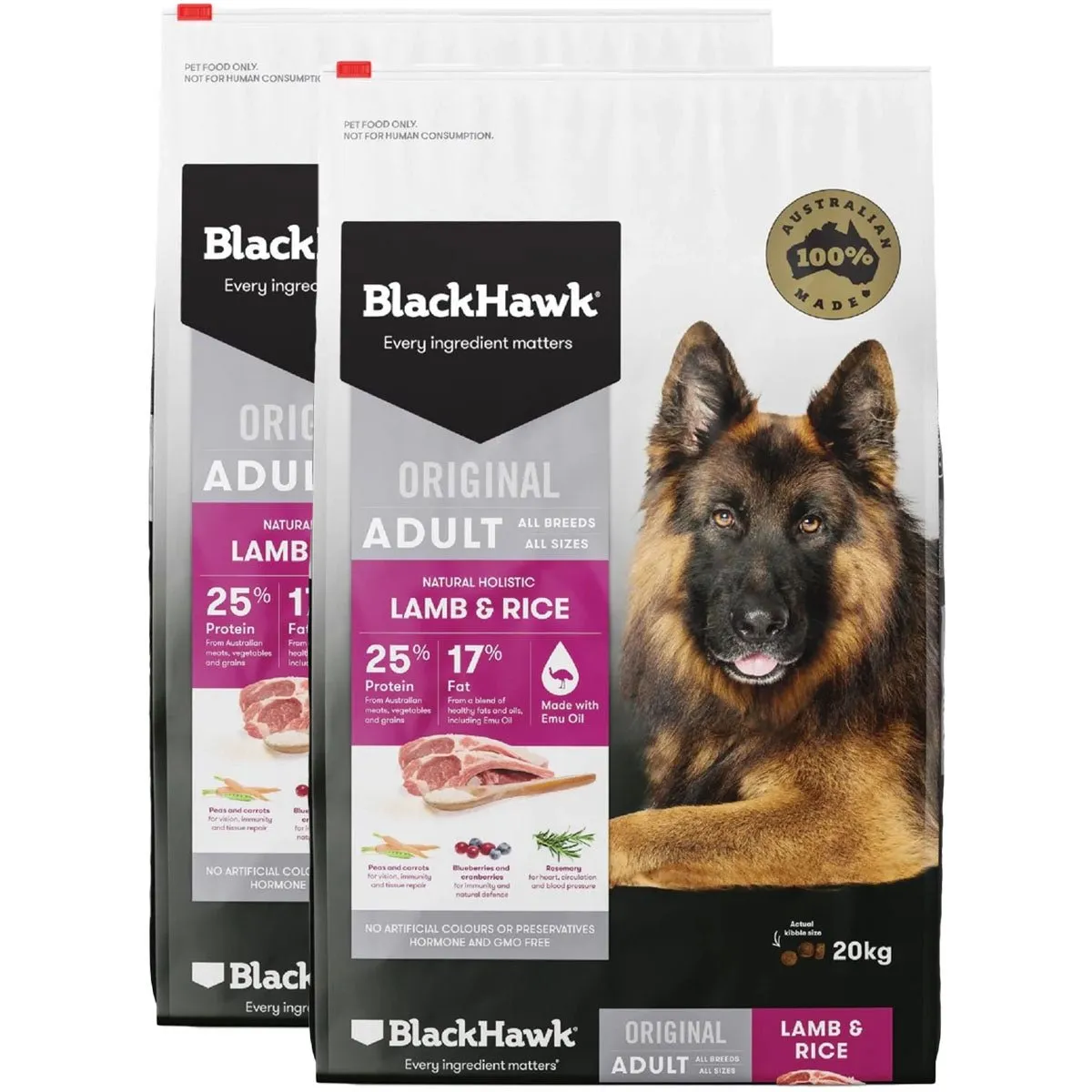 Black Hawk Original Lamb & Rice Adult Dry Dog Food