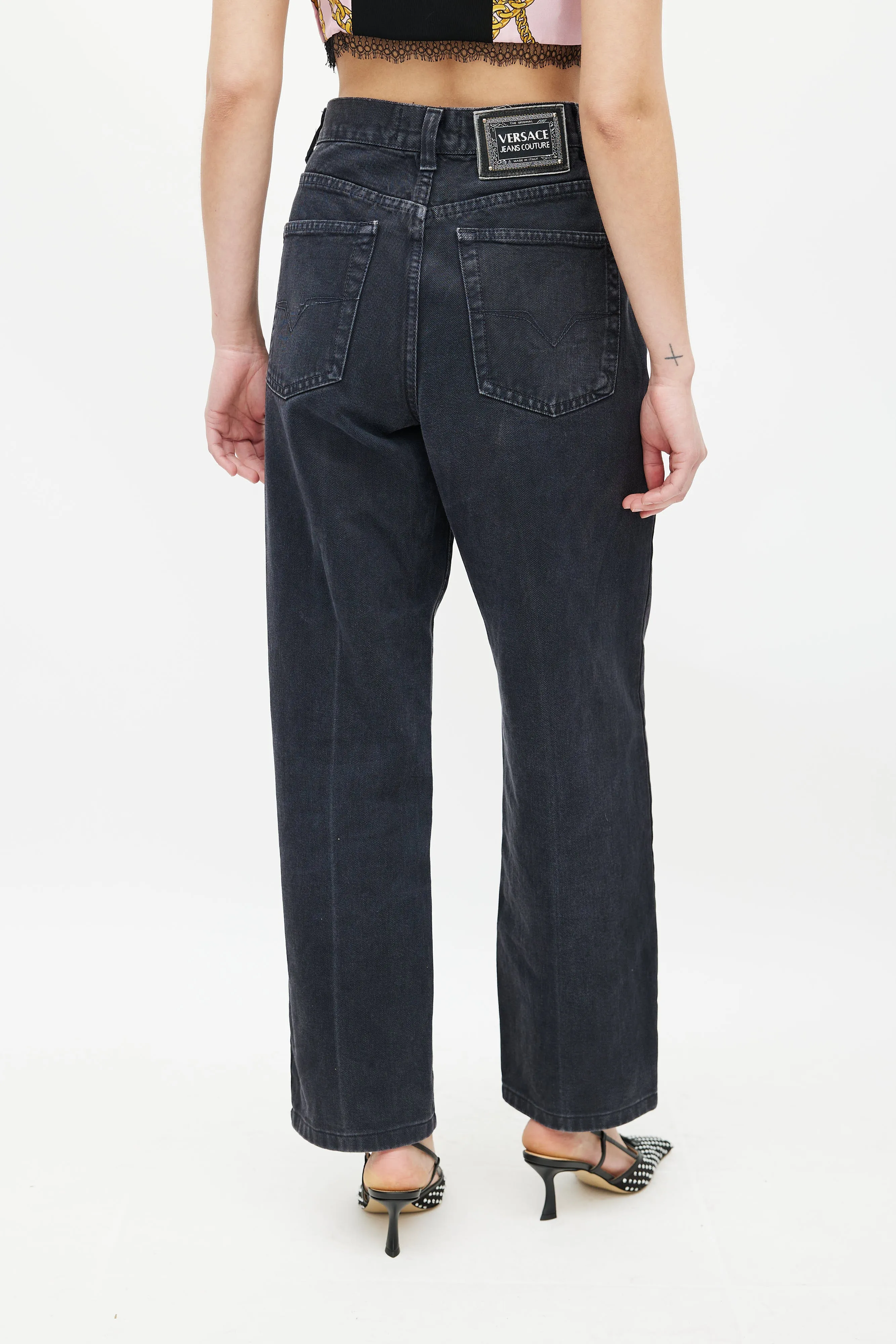 Black Wide Leg Jeans