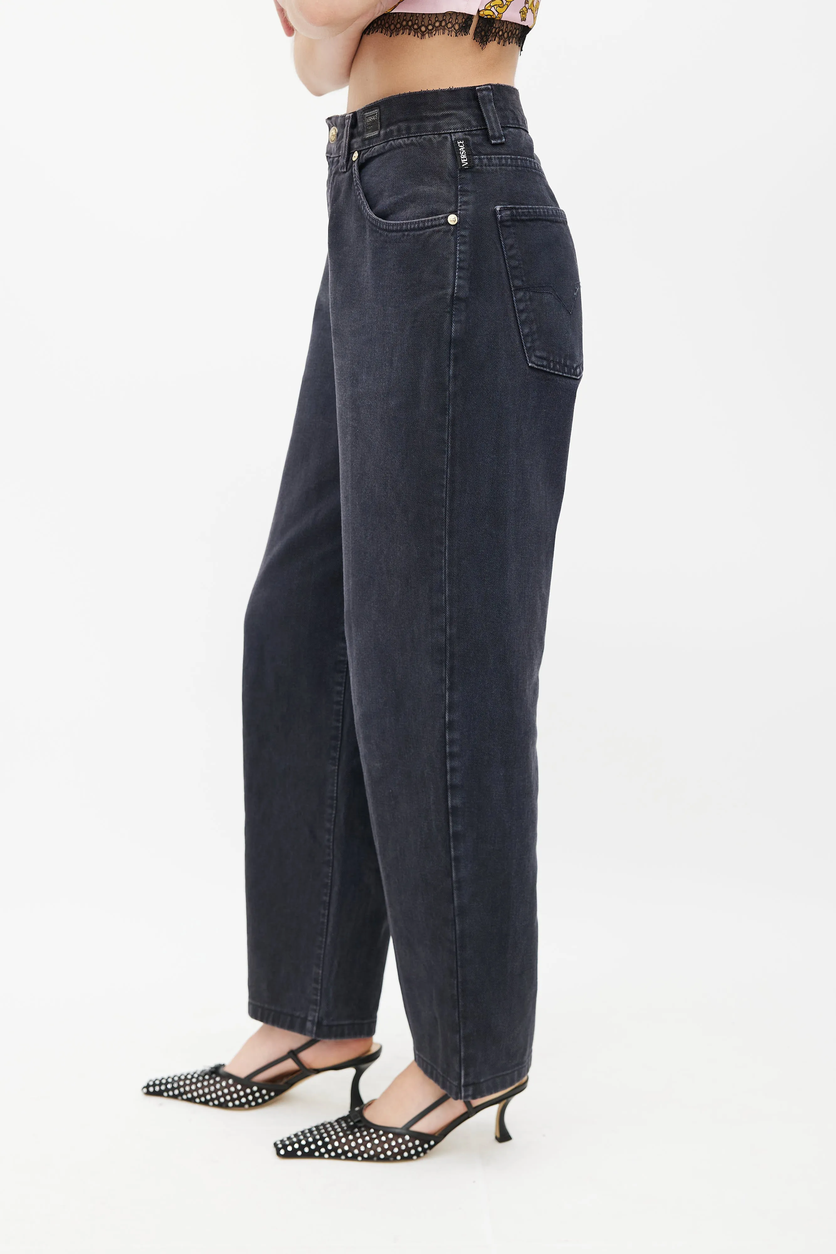 Black Wide Leg Jeans