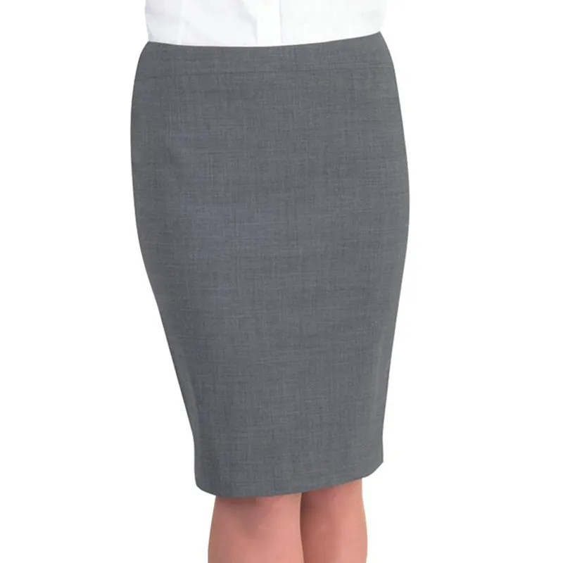 Brook Taverner Numana Straight Skirt - Black & Grey