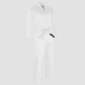 Bytomic Red Label V-Neck Adult Martial Arts Uniform White