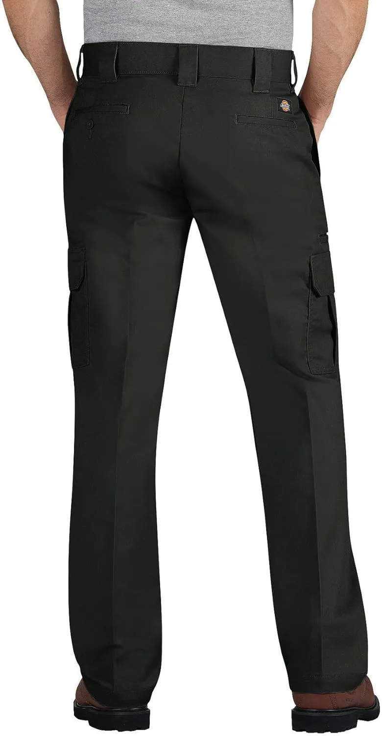Dickies Men's Slim-Straight Stretch-Twill Cargo Pant