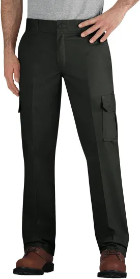 Dickies Men's Slim-Straight Stretch-Twill Cargo Pant