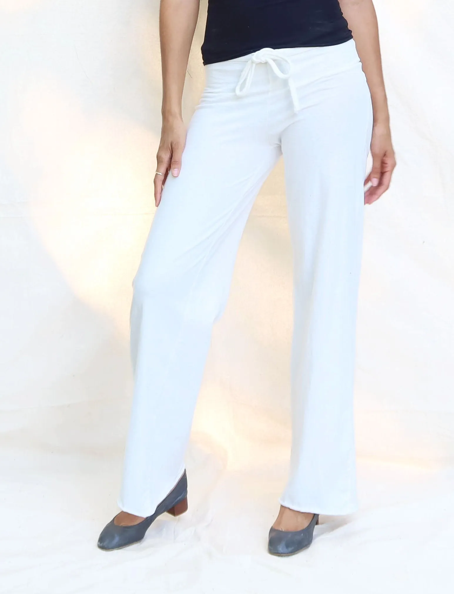 Drawstring Waist Simplicity Pant