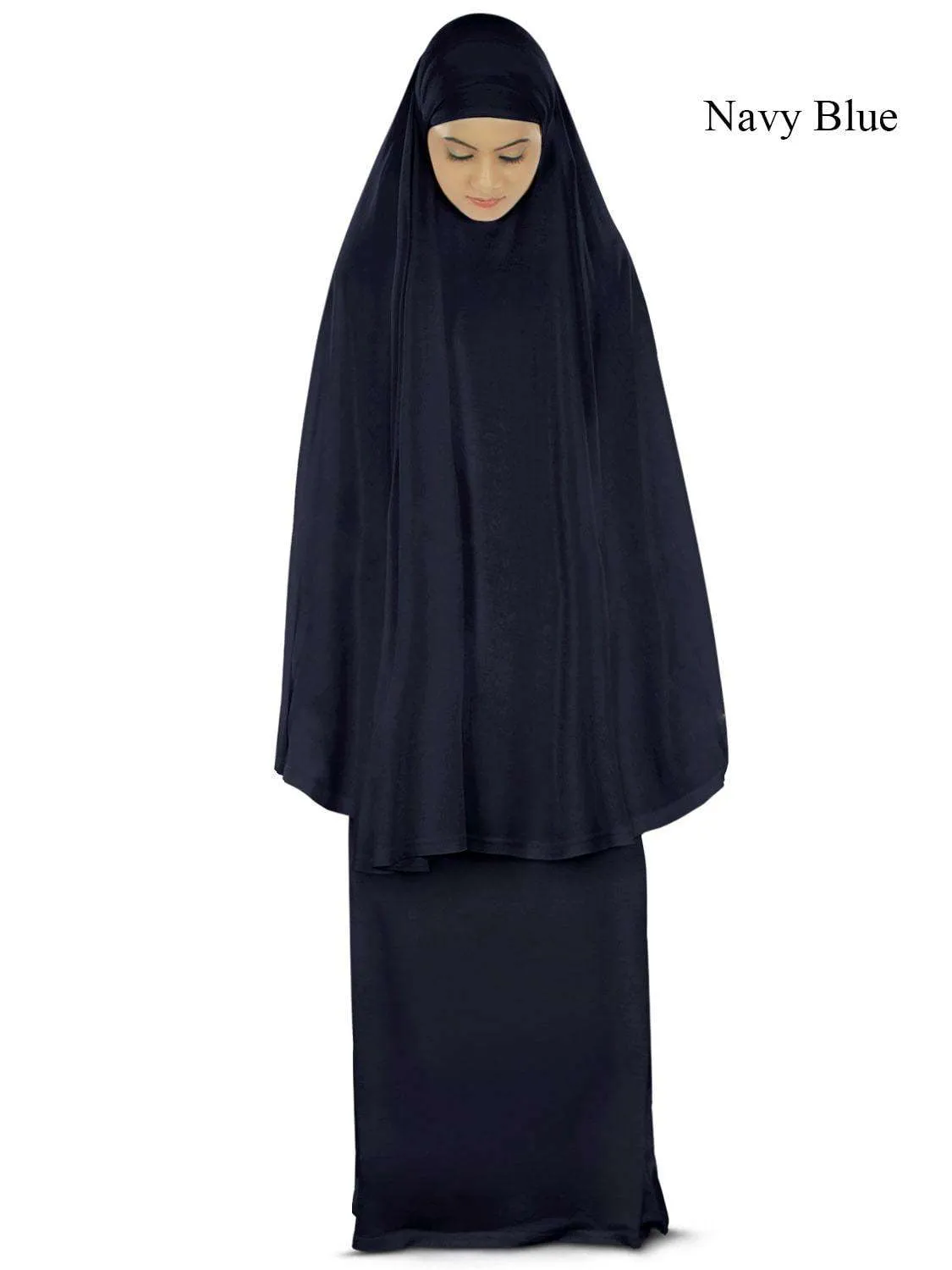 Dua Prayer Set (Khimar   Long Skirt)  - Soft Viscose Jersey
