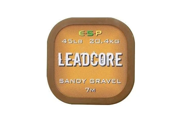 ESP LEADCORE CAMO BROWN 7M 45LB SANDY GRAVEL