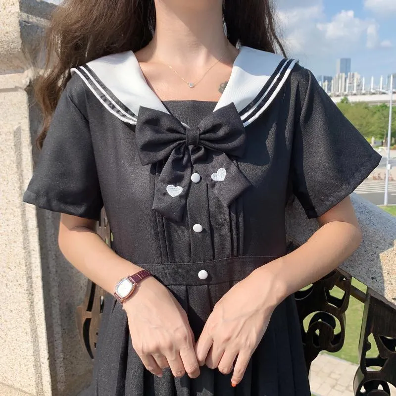 Girly Sailor School Uniform Dress SD01223