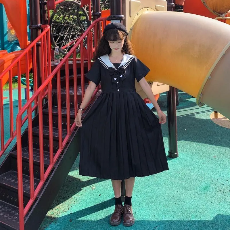 Girly Sailor School Uniform Dress SD01223