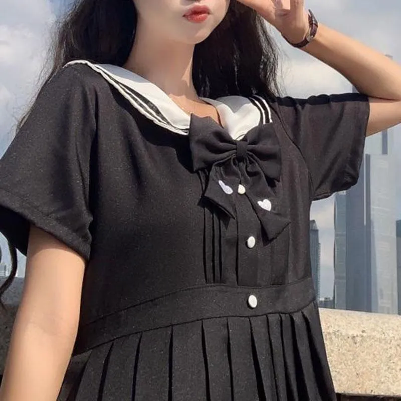 Girly Sailor School Uniform Dress SD01223