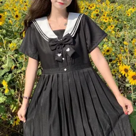 Girly Sailor School Uniform Dress SD01223