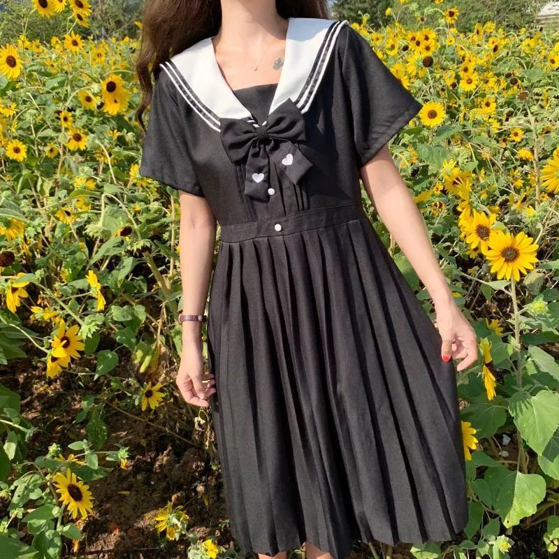 Girly Sailor School Uniform Dress SD01223