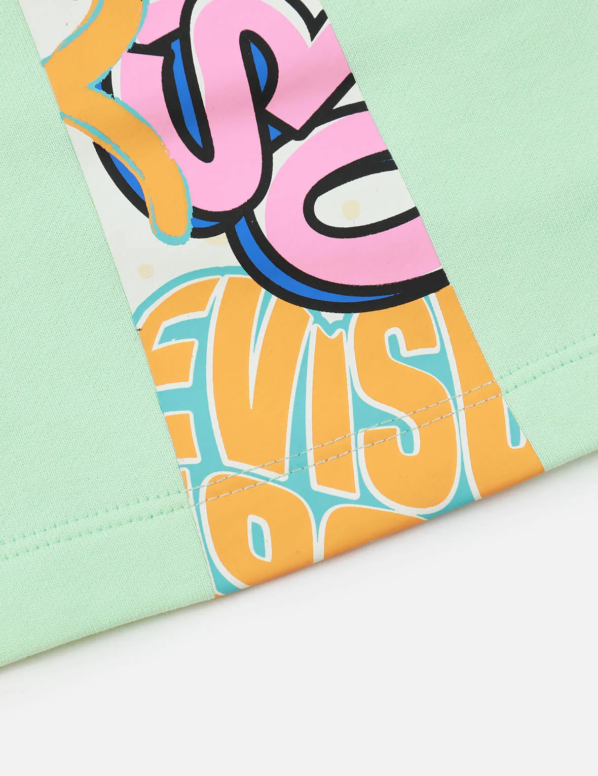 Graffiti Daruma Daicock Print Sweat Shorts