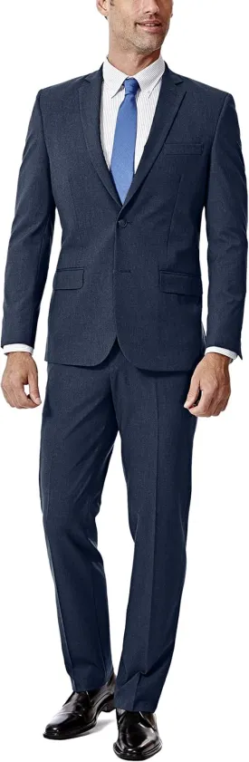 Haggar Men's Stripe Slim-Fit Suit Separate Jacket