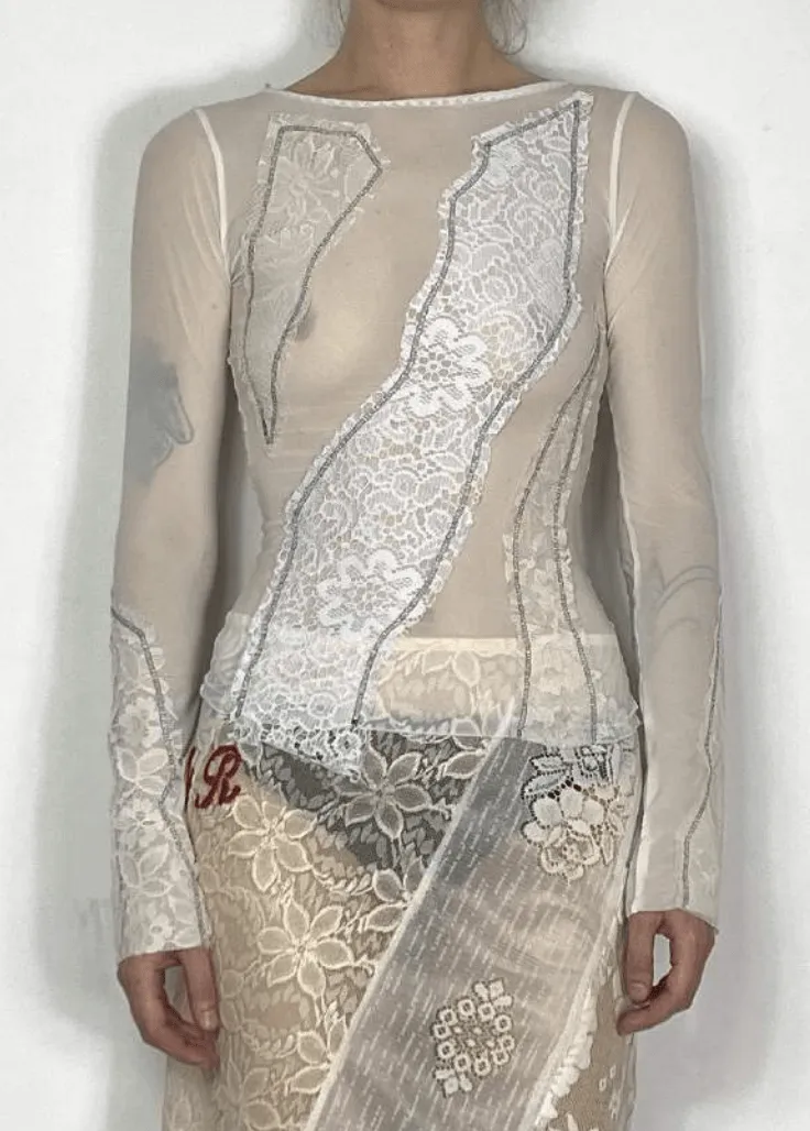 Honey White Long Sleeve T-Shirt