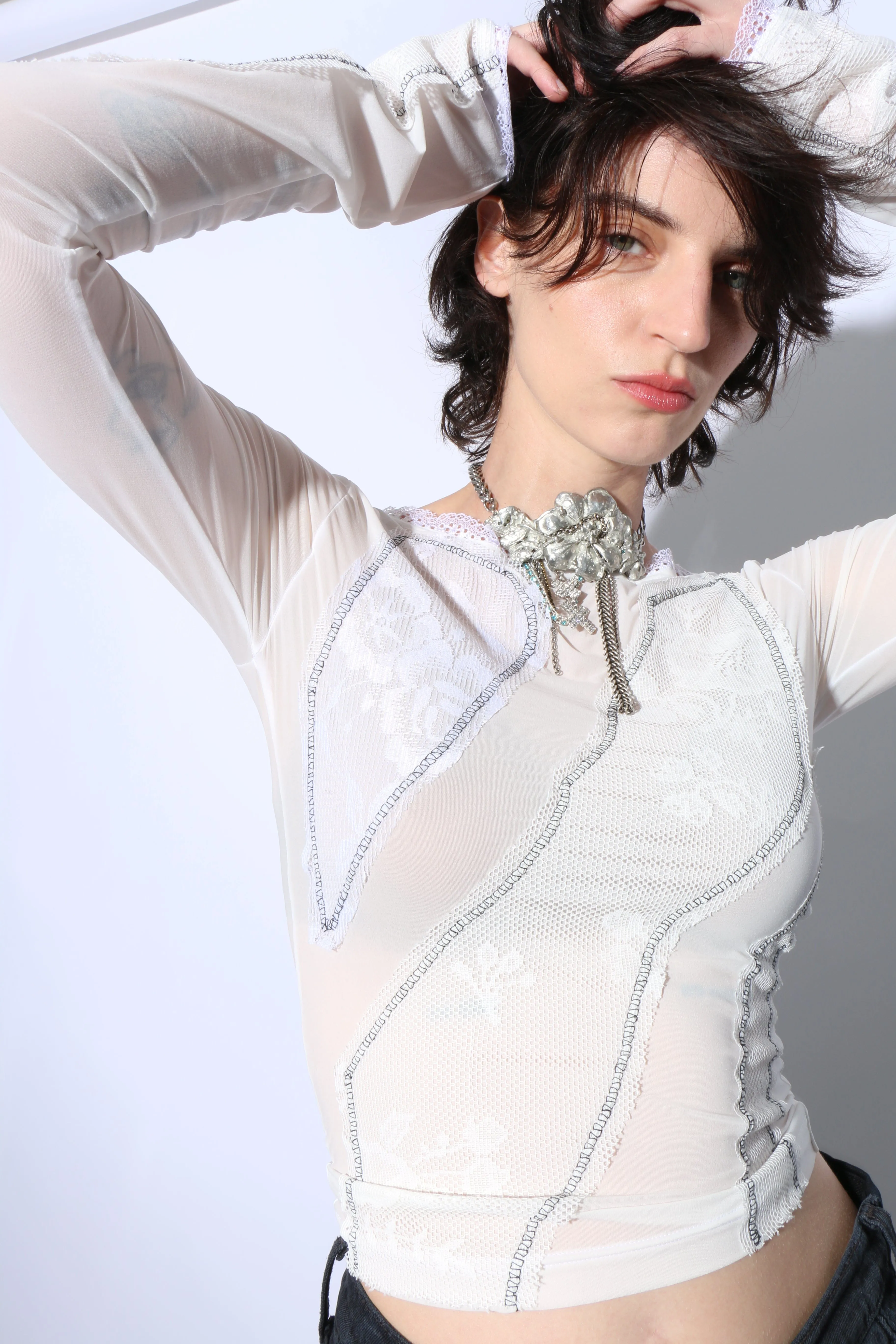 Honey White Long Sleeve T-Shirt