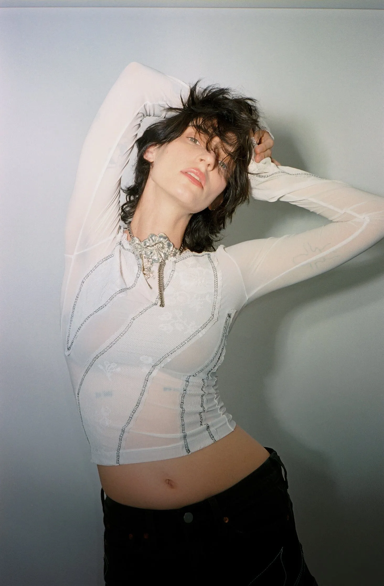 Honey White Long Sleeve T-Shirt