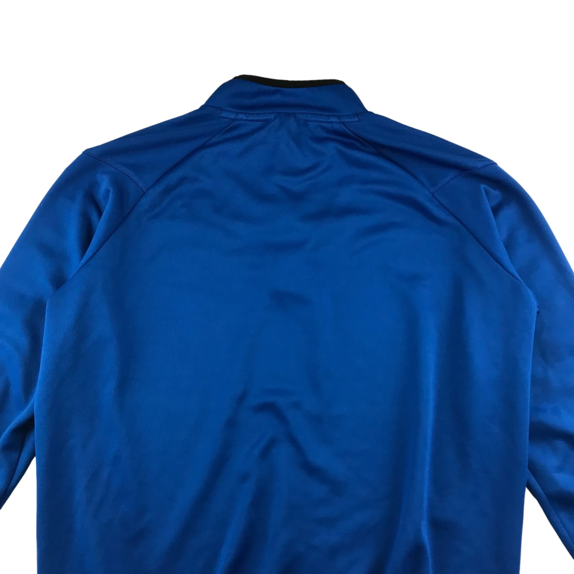 Hummel Rangers FC Sweater Size XL Royal Blue Half Zipper Sport Top