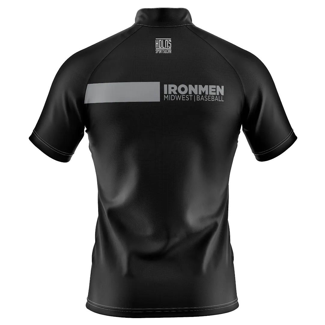 Ironmen Coaches Custom HDLNS 1/4 Zip SS Cage Jacket