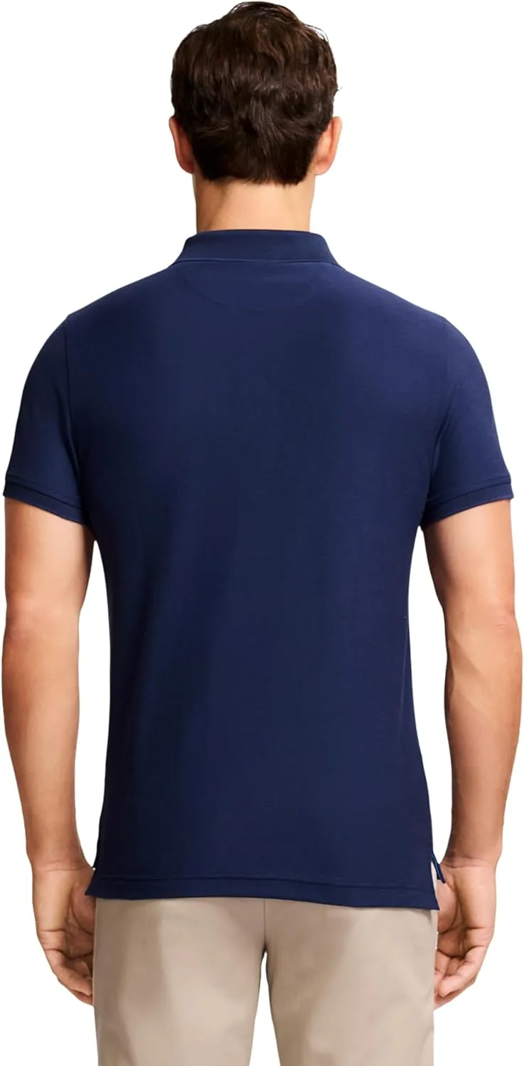 IZOD Men's Advantage Performance Short Sleeve Polo Shirt