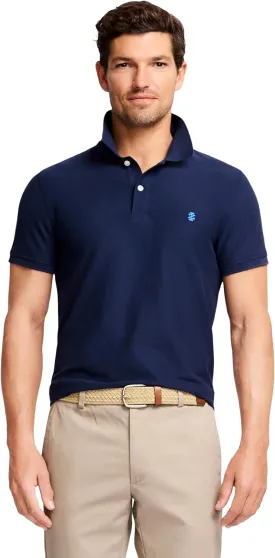 IZOD Men's Advantage Performance Short Sleeve Polo Shirt