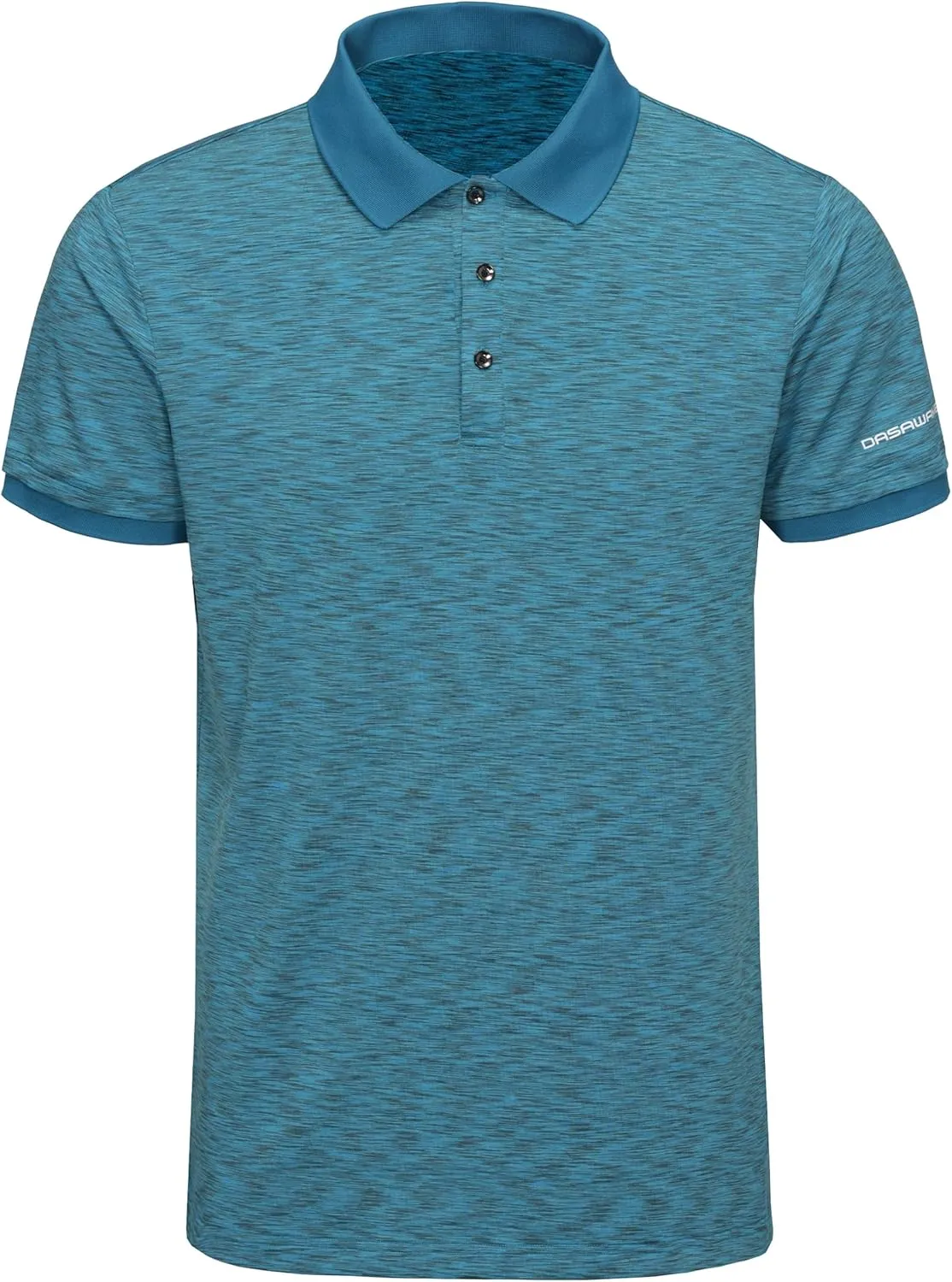 Little Donkey Andy Men's Short Sleeve Polo Shirt Quick Dry Moisture Wicking Sun Protection Athletics Pullover Golf Shirt