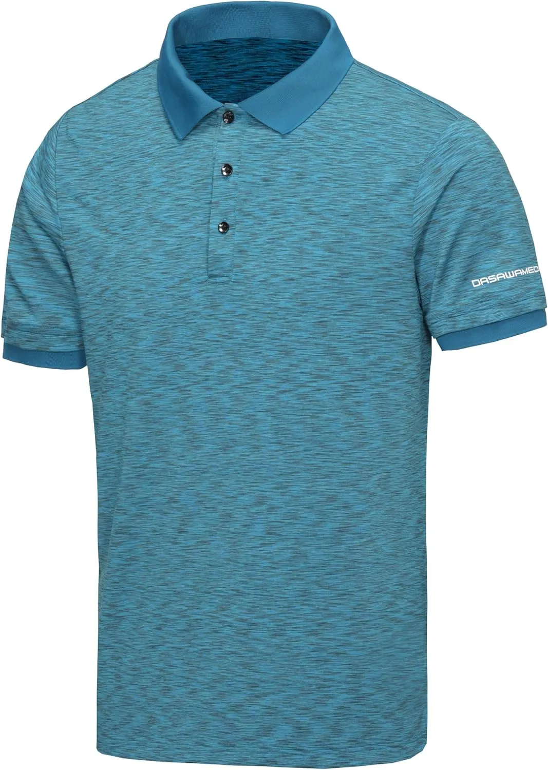 Little Donkey Andy Men's Short Sleeve Polo Shirt Quick Dry Moisture Wicking Sun Protection Athletics Pullover Golf Shirt