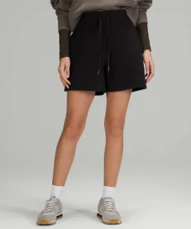 Lululemon High Rise Scuba Shorts, Black