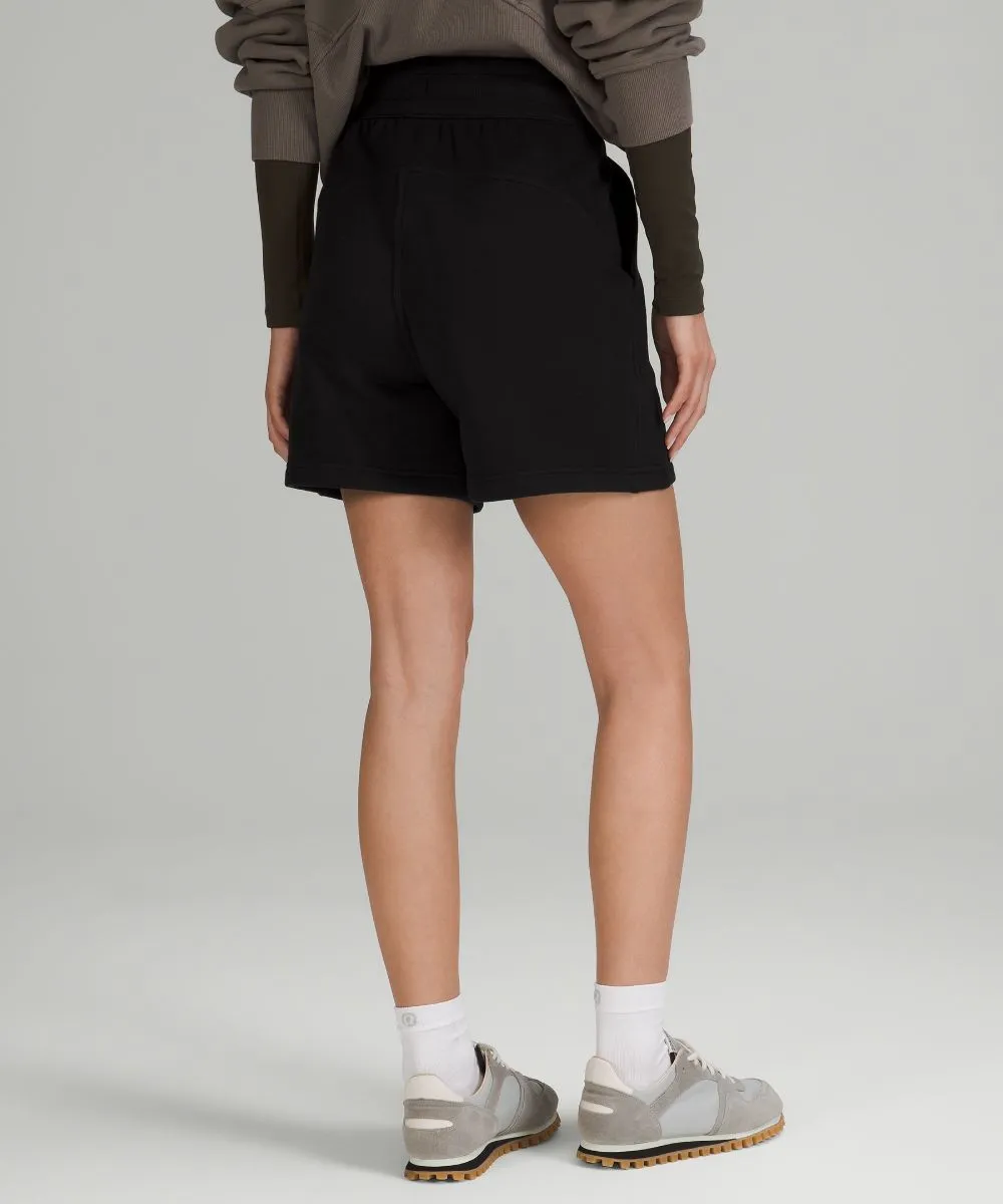 Lululemon High Rise Scuba Shorts, Black