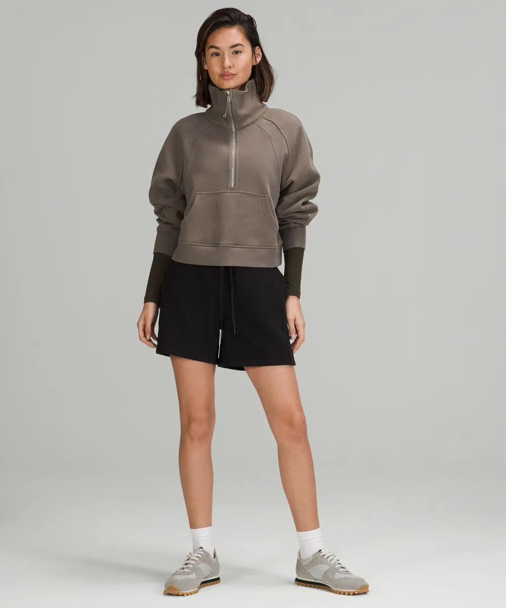 Lululemon High Rise Scuba Shorts, Black