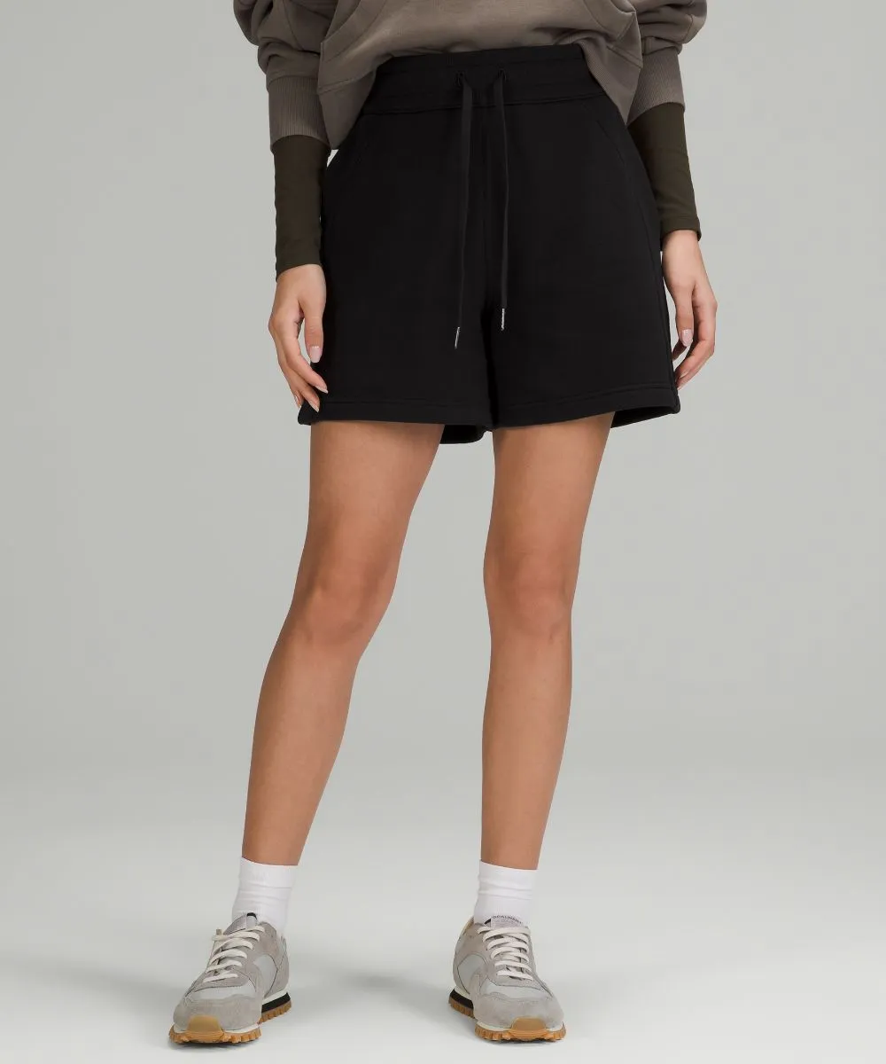 Lululemon High Rise Scuba Shorts, Black