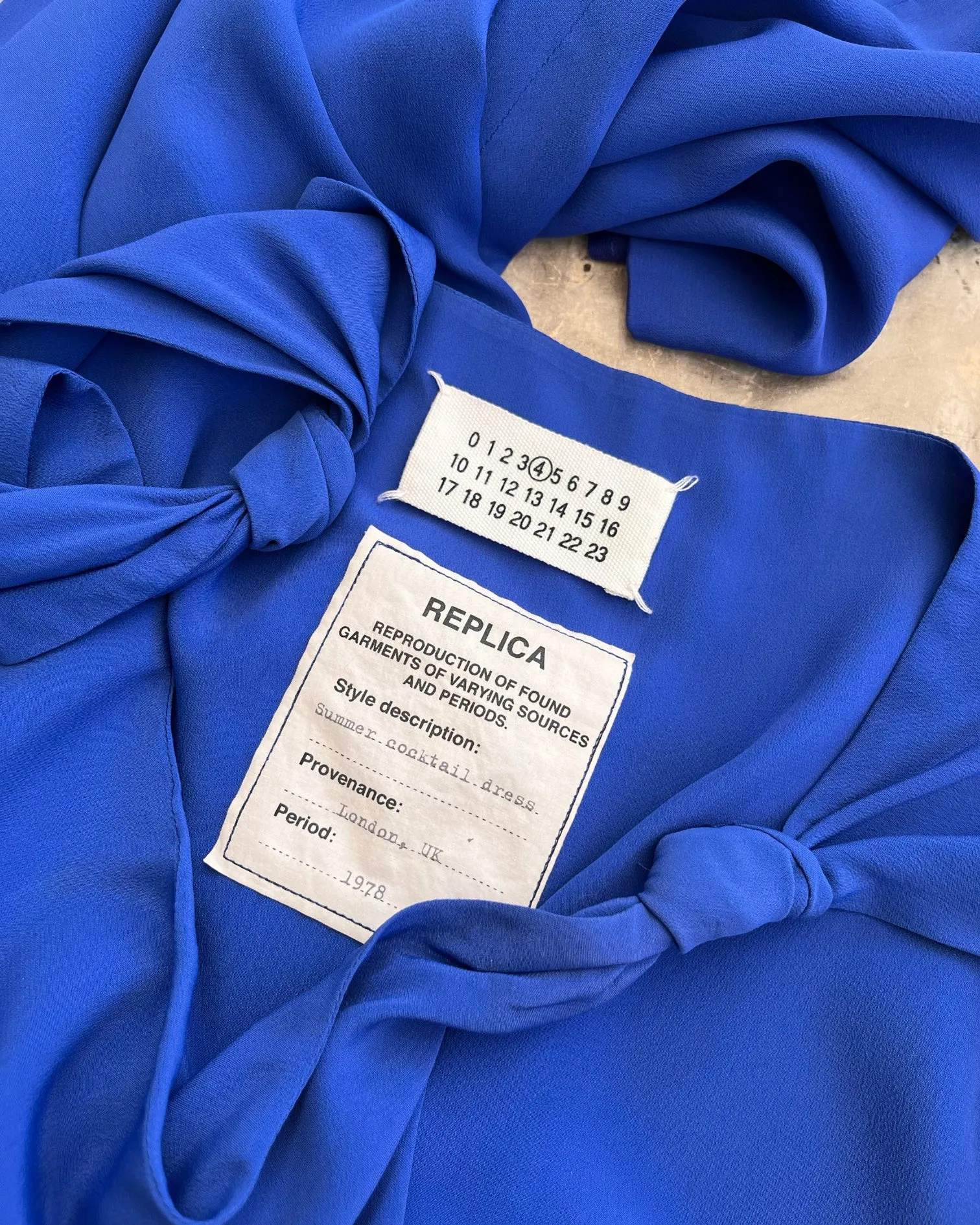 Margiela Replica Off The Shoulder Dress | M