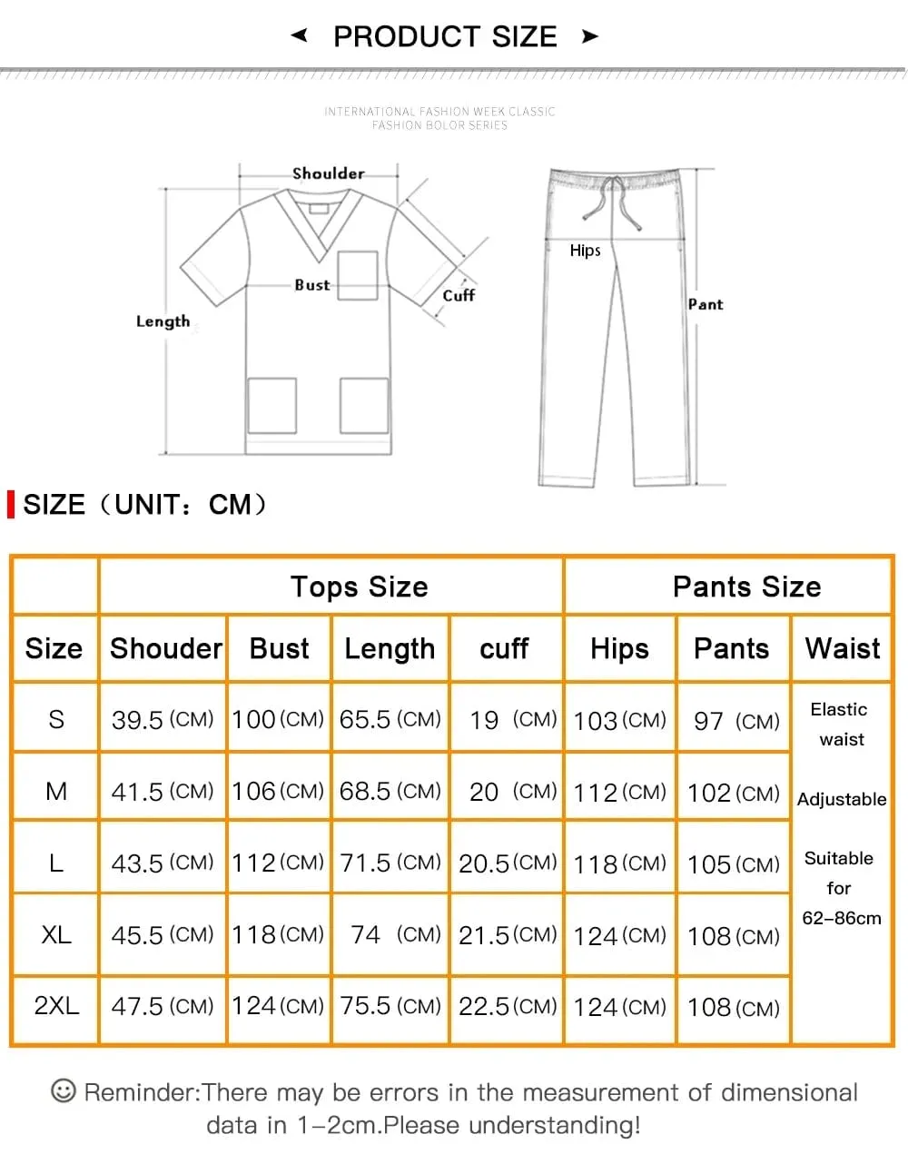 Medics Anti Wrinkle Washable Soft Fabric Nurse Scrubs Women Jogger Scrubs Sets