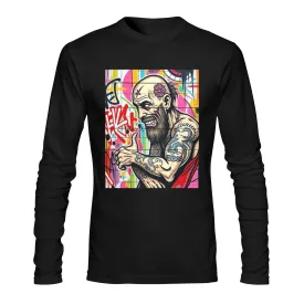 Men's Long sleeve T-shirt Ugly Man Urban Art Designs