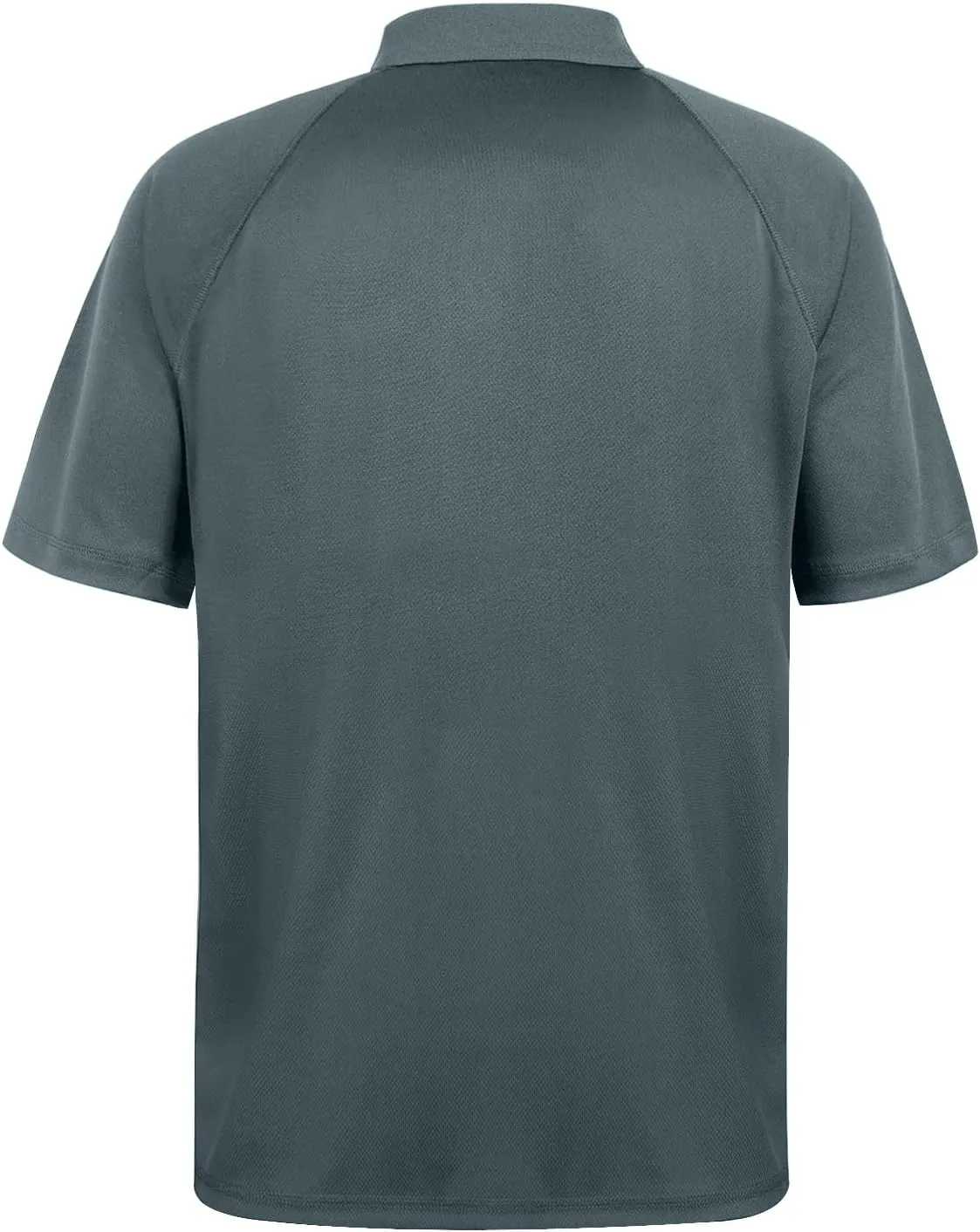 Mens Moisture Wicking Golf Polo Shirts UPF 50  Short Sleeve Shirt M-5XL