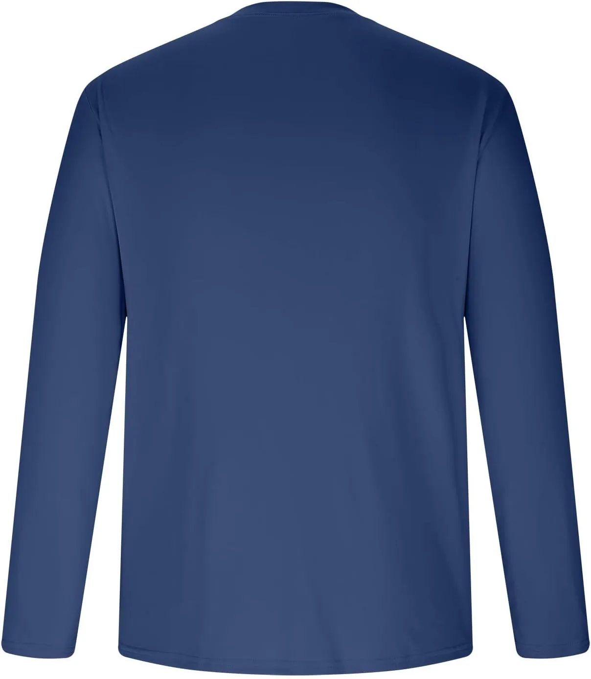 Mens UPF 50  Uv Sun Protection Shirts Long Sleeve Outdoor SPF Rash Guard T-Shirt Cool Quick Dry Athletic Workout Top