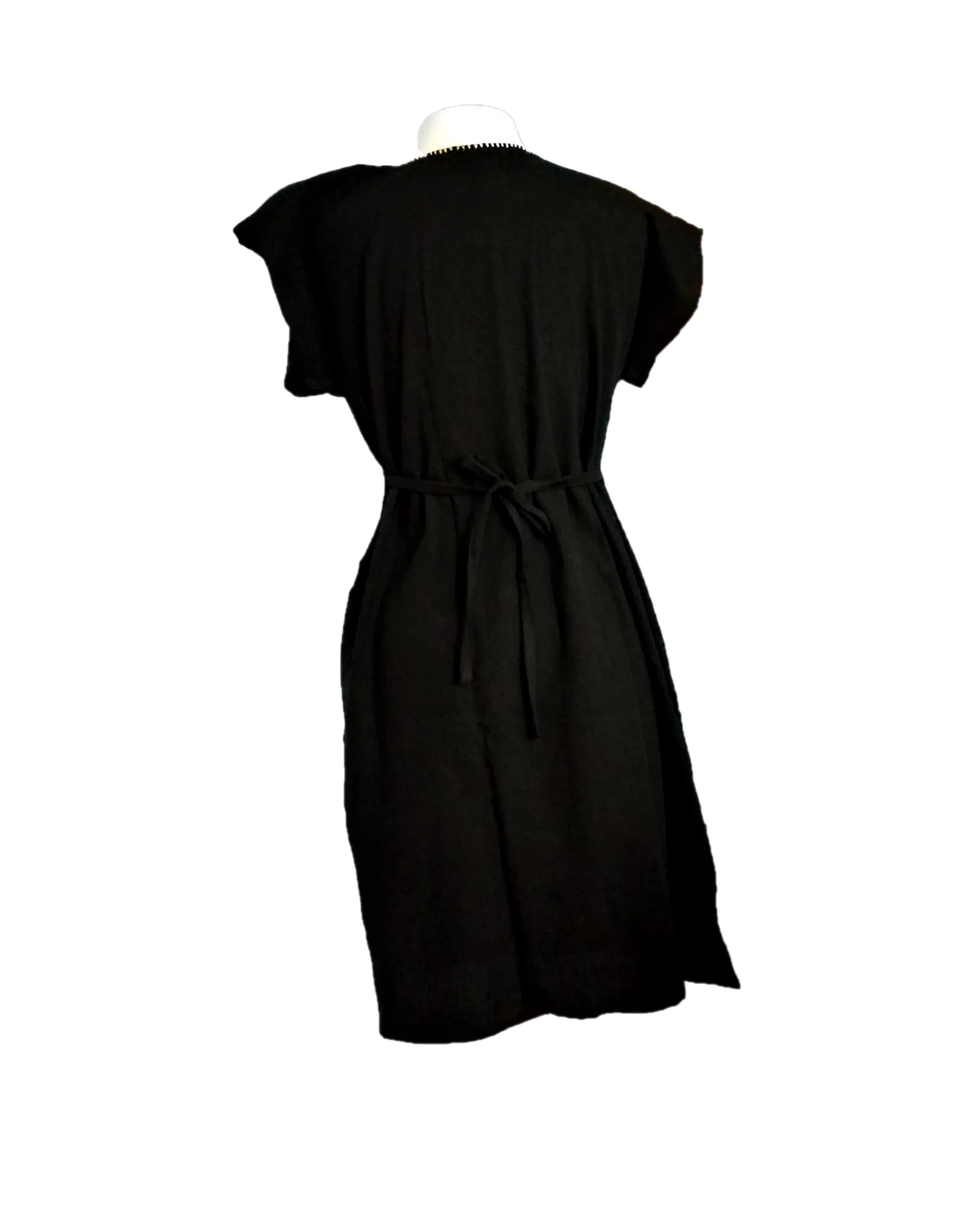 Mexican Embroidered Kimono Dress