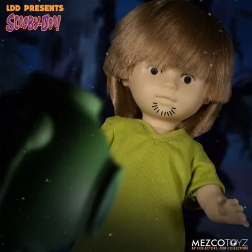 Mezco Toyz LDD Presents Scooby-Doo - Shaggy 10-inch Doll with Build a Figure Piece