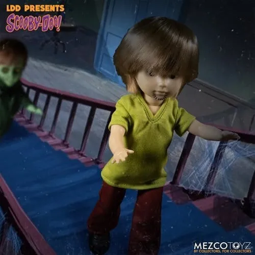 Mezco Toyz LDD Presents Scooby-Doo - Shaggy 10-inch Doll with Build a Figure Piece