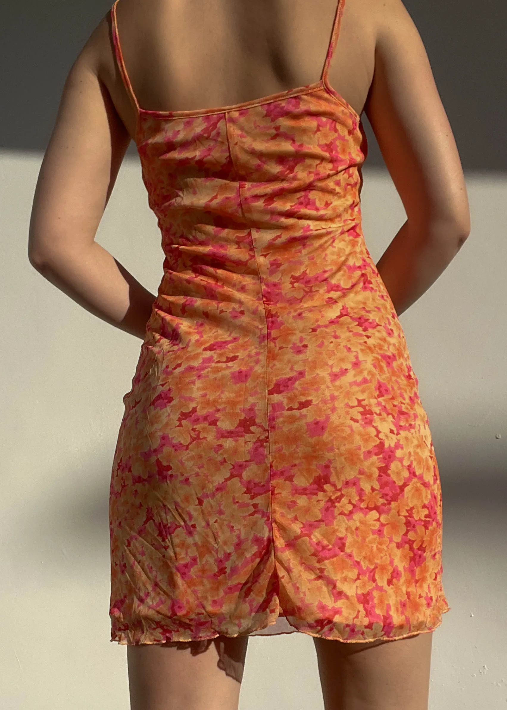Michelle Floral Mini Dress (S)